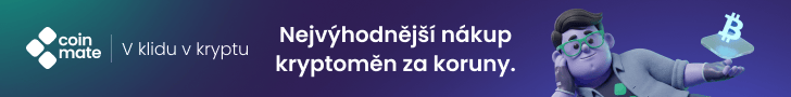 Coinmate – nejvýhodnější nákup kryptoměn za koruny