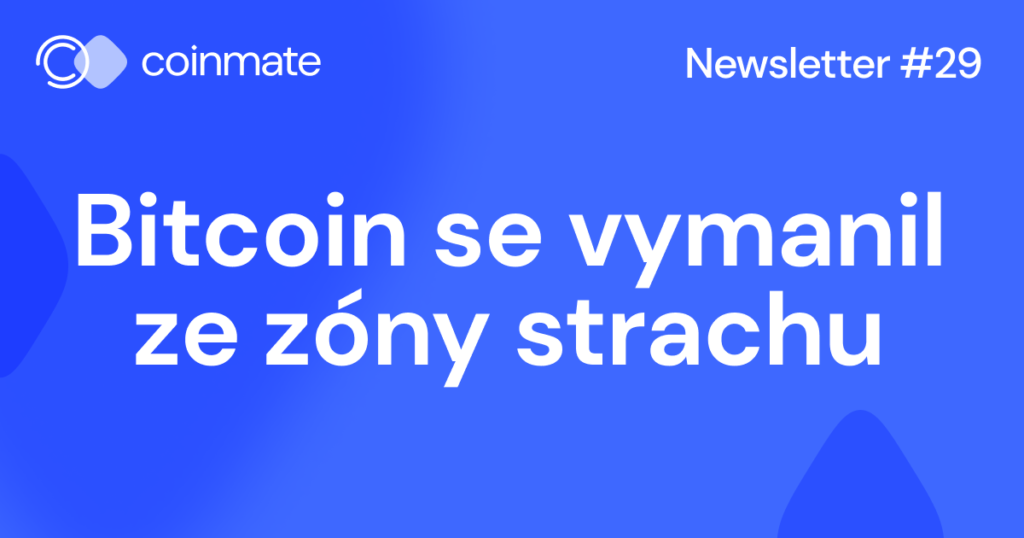 Novinky z Coinmate a světa kryptoměn – 29/22