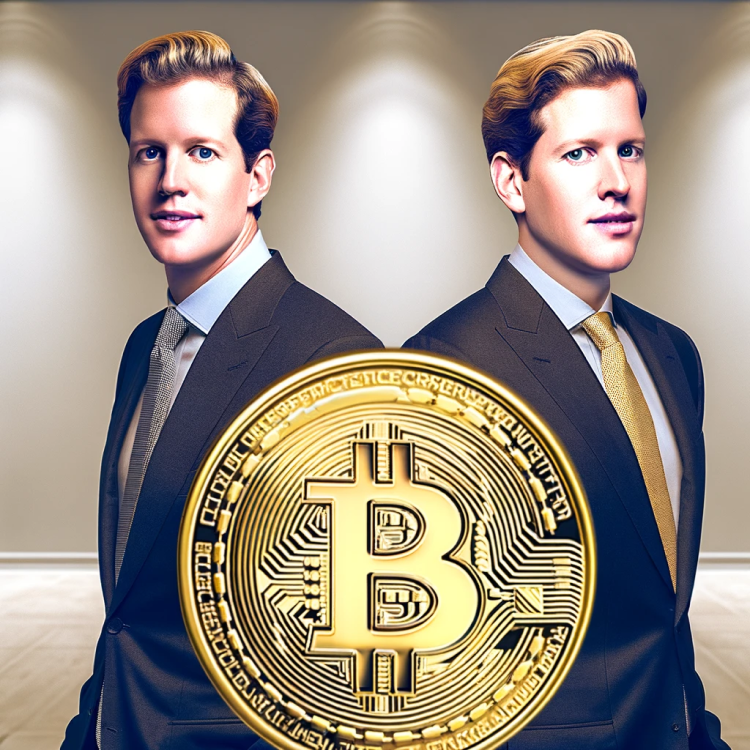 Winklevossova dvojčata vlastní Bitcoin (70 000 BTC)