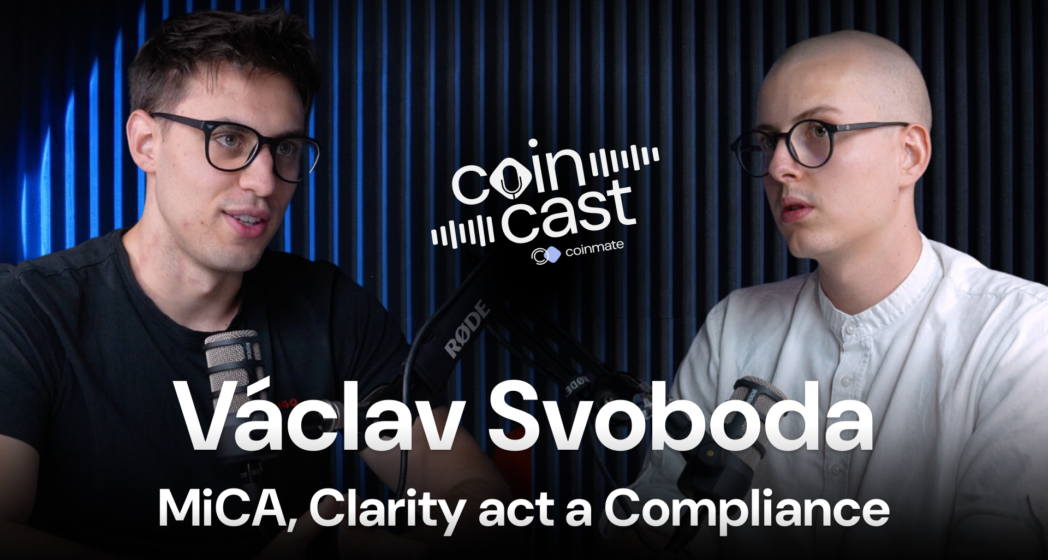 🎙️ Václav Svoboda: MiCA, Clarity act a&nbsp;dopady regulace v&nbsp;EU